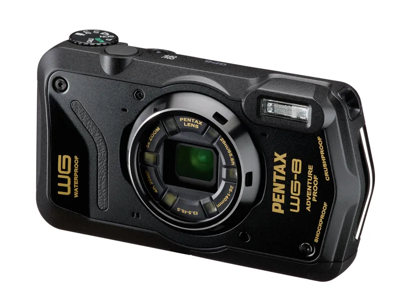 Pentax WG-8 Digital Camera in Black-4