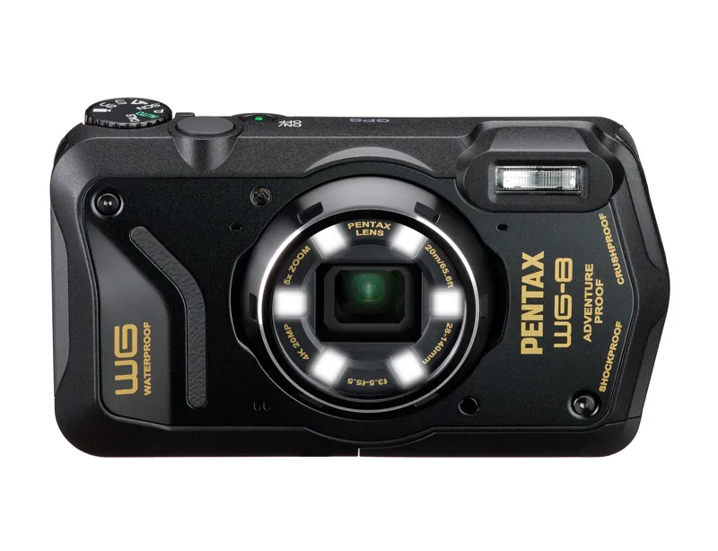 Pentax WG-8 Digital Camera in Black-3