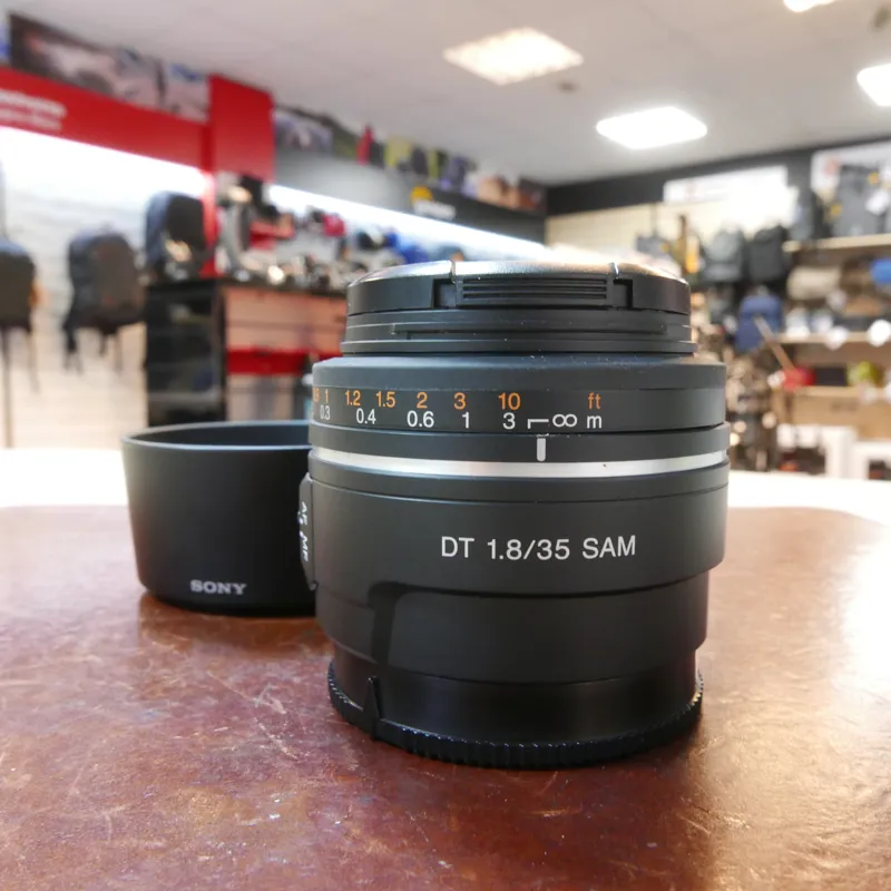 Used Sony DT 35mm f1.8 SAM - 12 Months Warranty