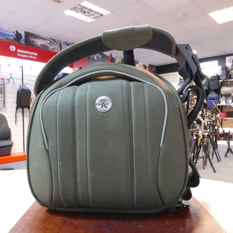 Used Crumpler Company Gigolo Shoulder Bag - Green - 12 Months Warranty