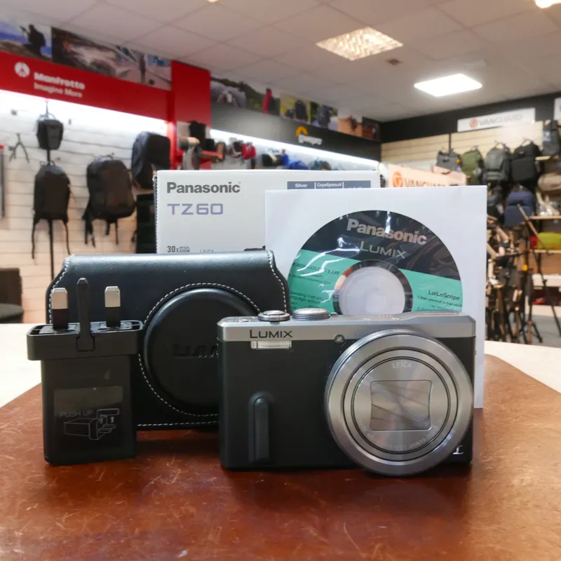 Used Panasonic Lumix TZ60 Digital Compact - 12 Months Warranty