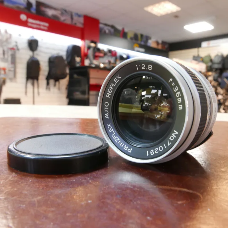 Used Prinzflex 35mm f2.8 Auto Reflex - Silver - M42 - 3 Months Warranty-1