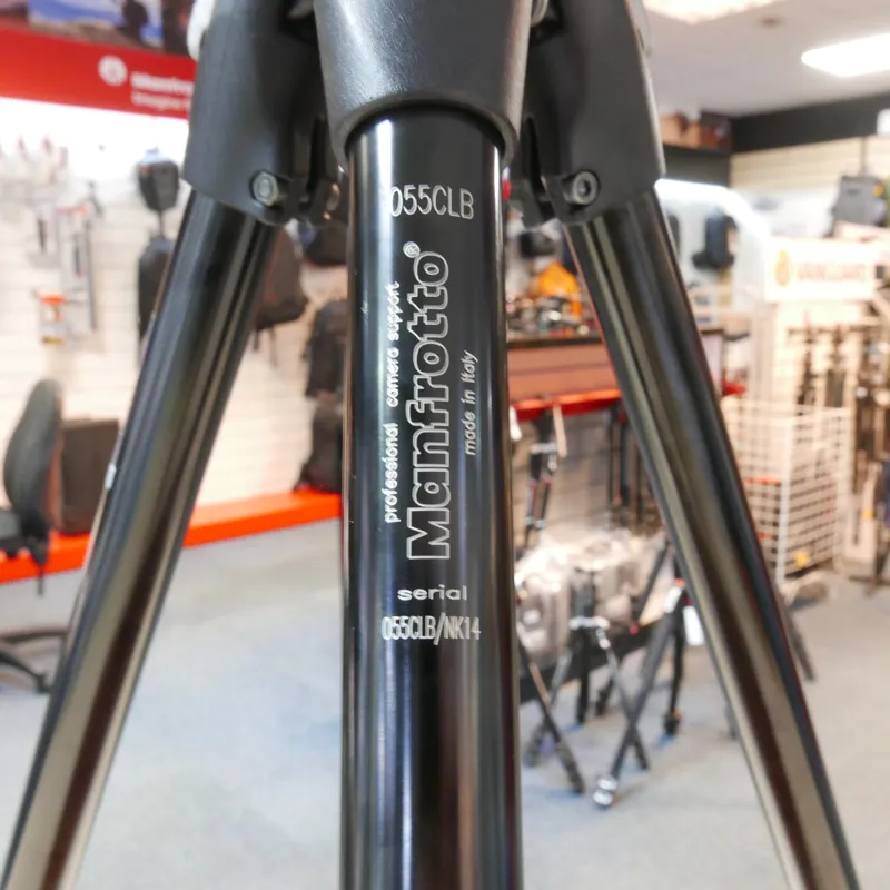 Used Manfrotto 055CLB + 804RC2 Head - 12 Months Warranty-1