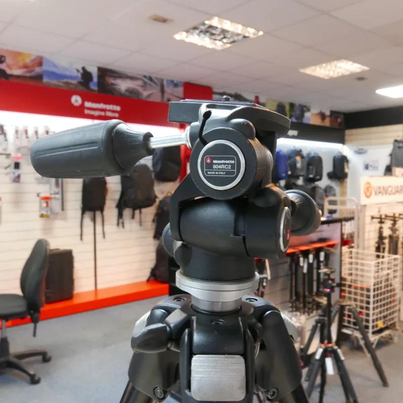 Used Manfrotto 055CLB + 804RC2 Head - 12 Months Warranty-2
