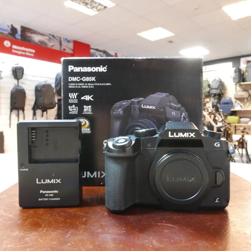 Used Panasonic DMC-G85 Body - 3256 Actuations - 12 Months Warranty