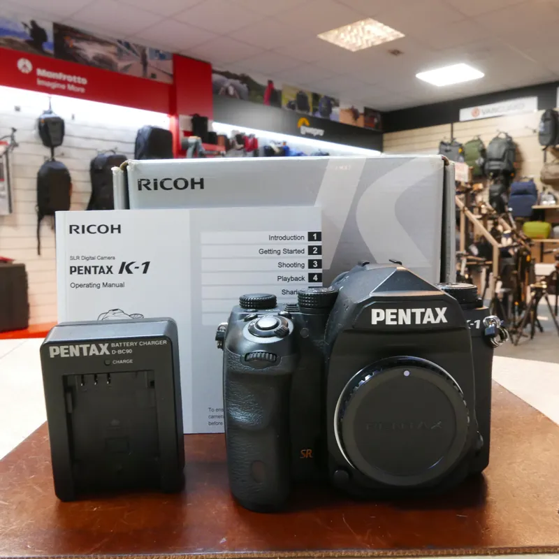 Used Pentax K-1 Body - 5233 Actuations - 12 Months Warranty