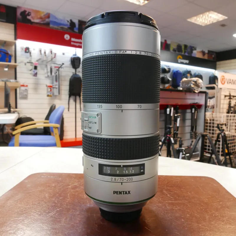 Used Pentax 70-200mm f2.8 ED DC AW D FAstar - Silver - 12 Months Warranty-1