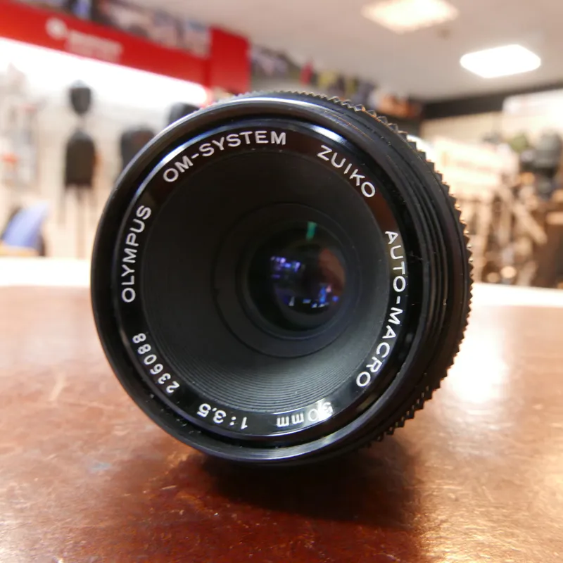 Used Olympus Zuiko 50mm f3.5 Auto Macro - 12 Months Warranty-1