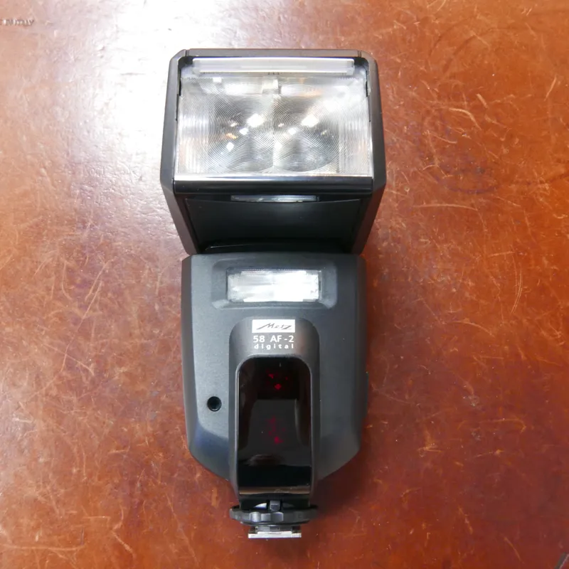 Used Metz 58 AF-2 Flash - Pentax - 12 Months Warranty-1