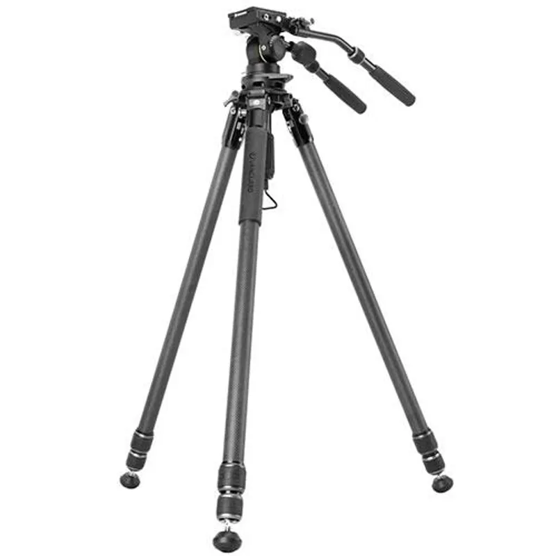 Vanguard Alta Pro 3VRL 303CV 18 Carbon Fibre Tripod with Video Head and Removable Levelling Base-1