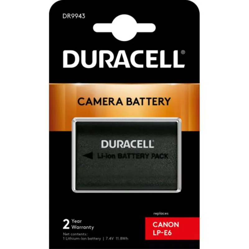 Duracell Canon LP-E6 Lithium-Ion Camera Battery