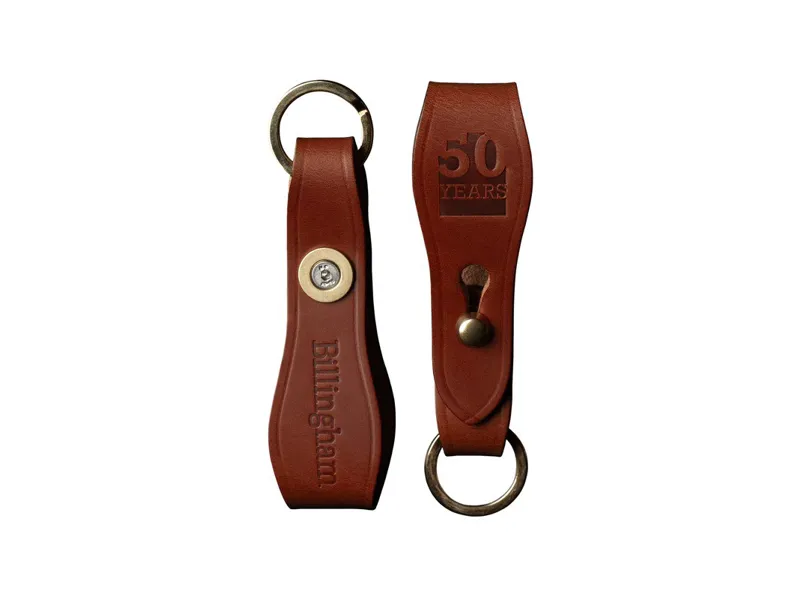 Billingham 50th Anniversary Belt Key Fob - Tan-2