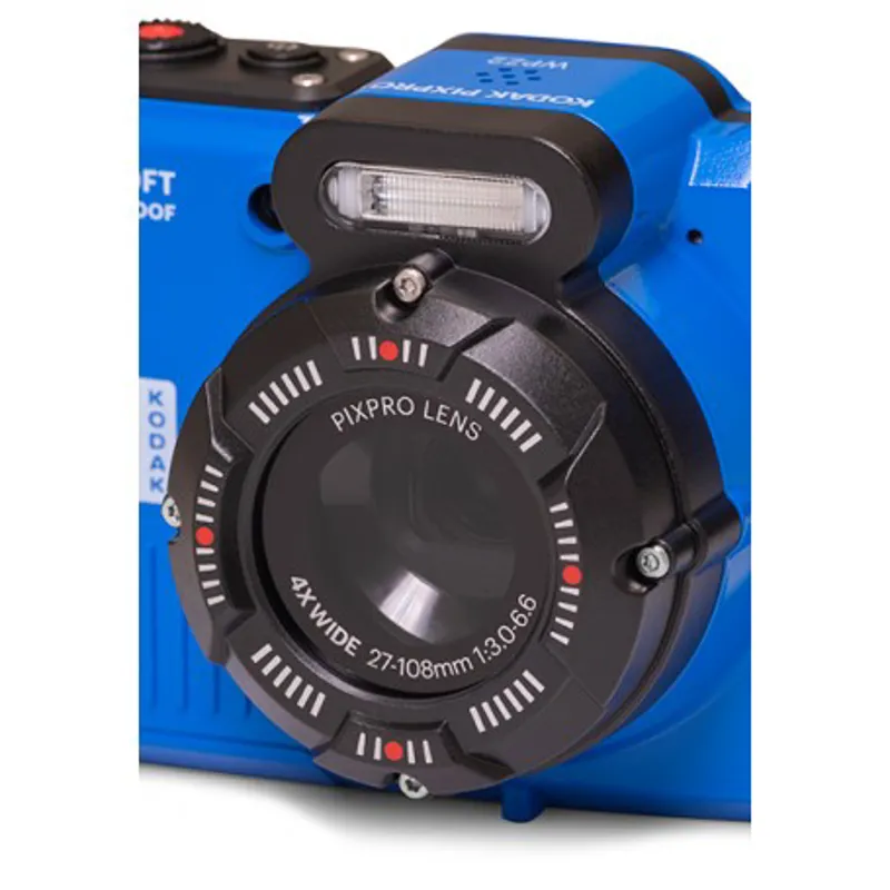 Kodak Pixpro WPZ2 Digital Waterproof Camera in Blue