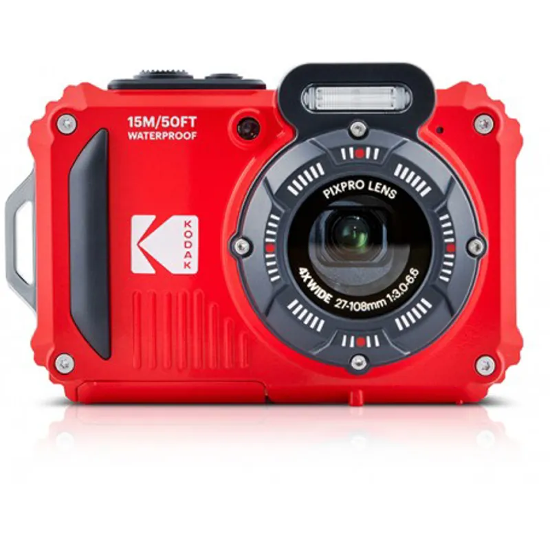 Kodak Pixpro WPZ2 Digital Waterproof Camera in Red