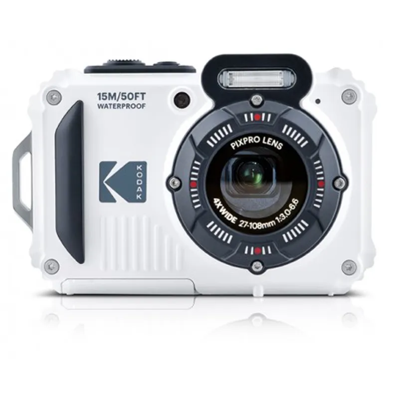 Kodak Pixpro WPZ2 Digital Waterproof Camera in White