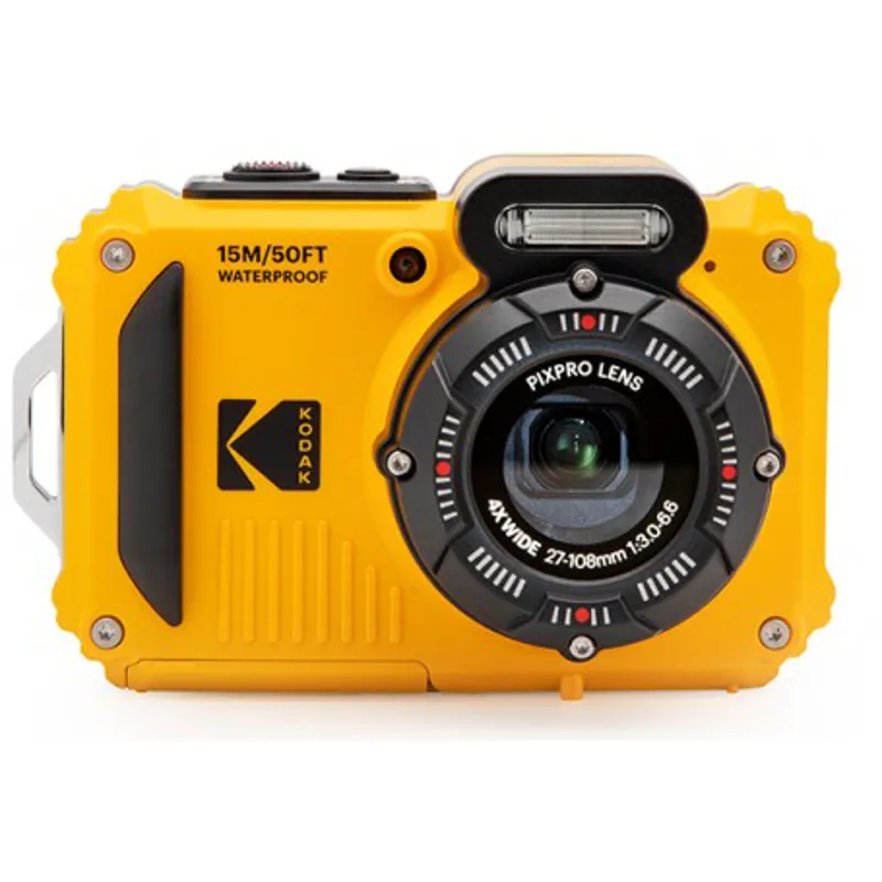 Kodak Pixpro WPZ2 Digital Waterproof Camera in Yellow