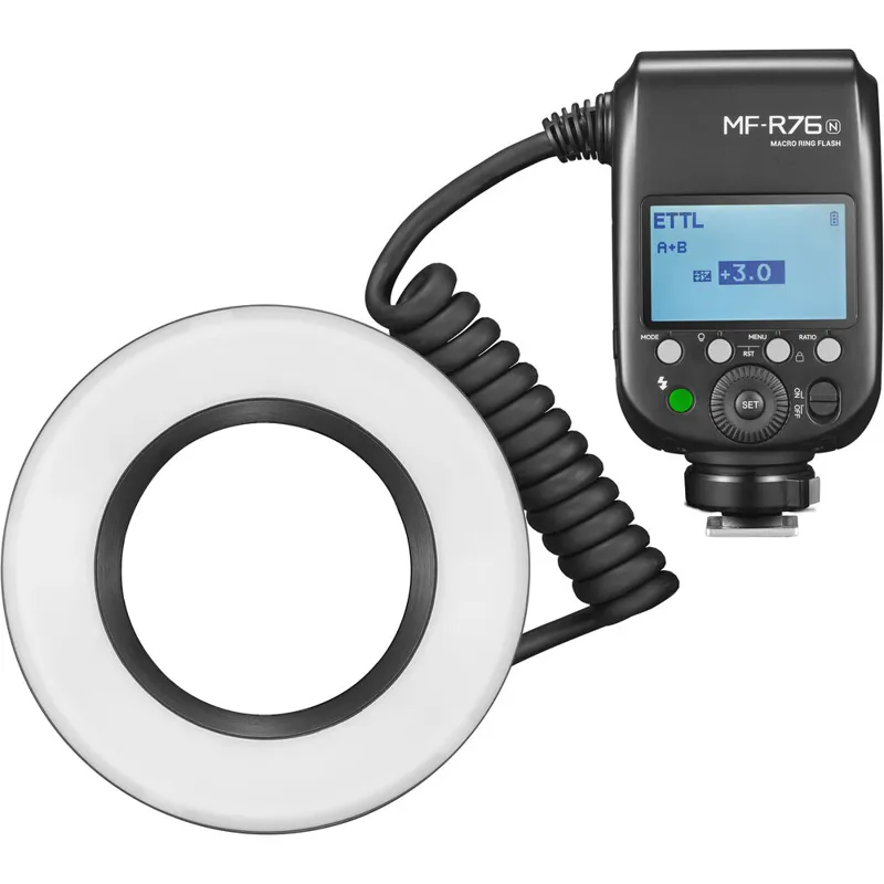 Godox MF-R76N Macro Ring Flash for Nikon
