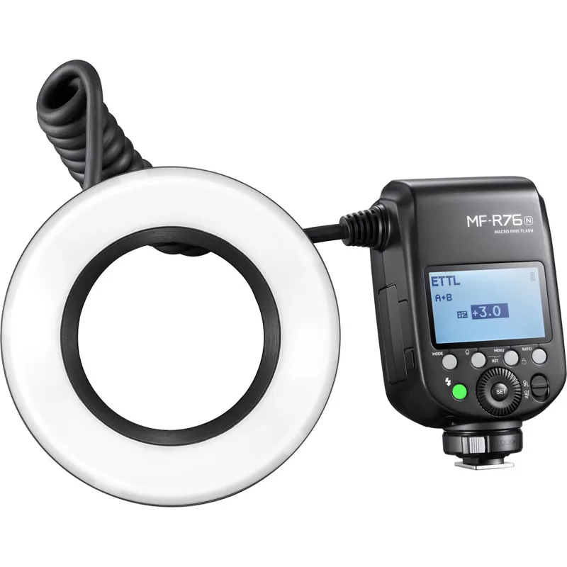 Godox MF-R76N Macro Ring Flash for Nikon-1