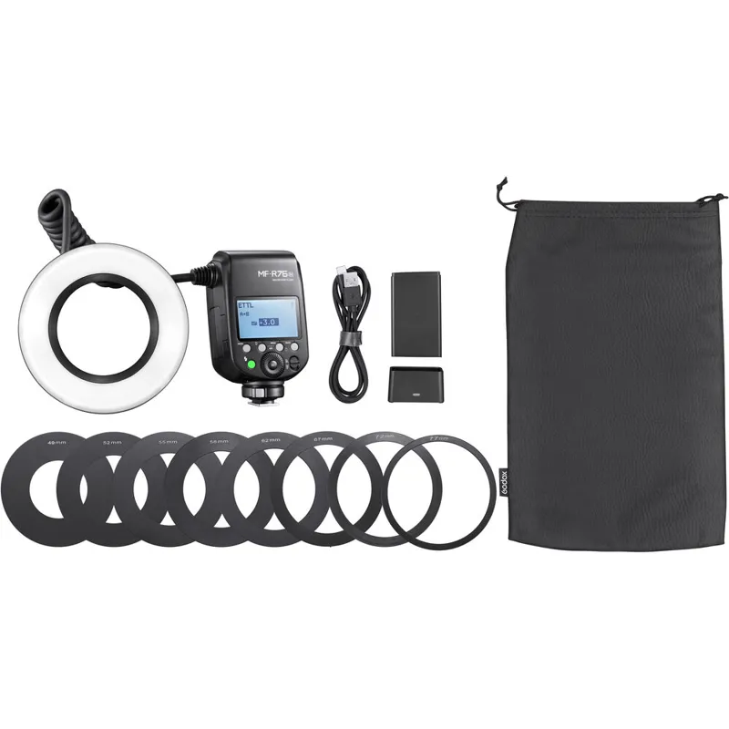 Godox MF-R76N Macro Ring Flash for Nikon-3