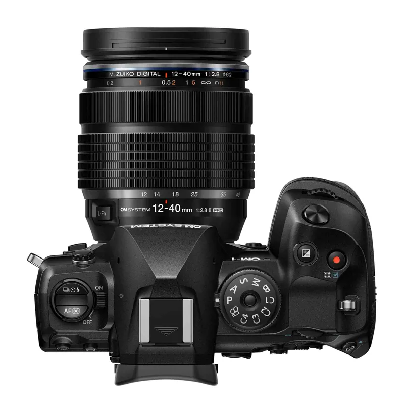 OM System OM-1 Mark II with 12-40mm II Lens - CASHBACK SPARE BATTERY AND 5 YEARS WARRANTY!-2