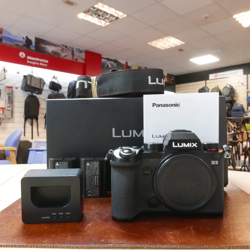Used Panasonic Lumix S5 Body - 12415 Actuations - 12 Months Warranty