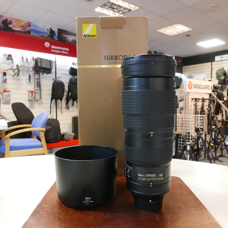 Used Nikon AF-S 200-500mm f5.6 E ED VR - 12 Months Warranty