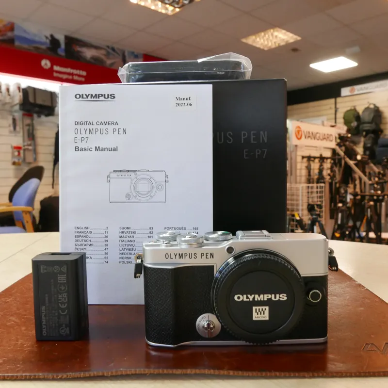 Used Olympus Pen EP-7 Body - 349 Actuations - 12 Months Warranty