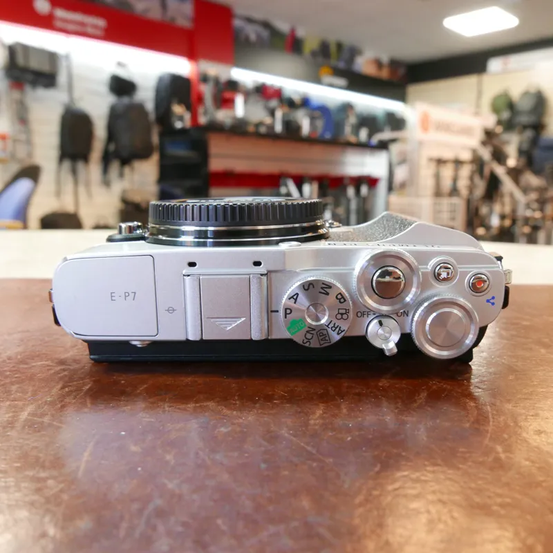 Used Olympus Pen EP-7 Body - 349 Actuations - 12 Months Warranty-3