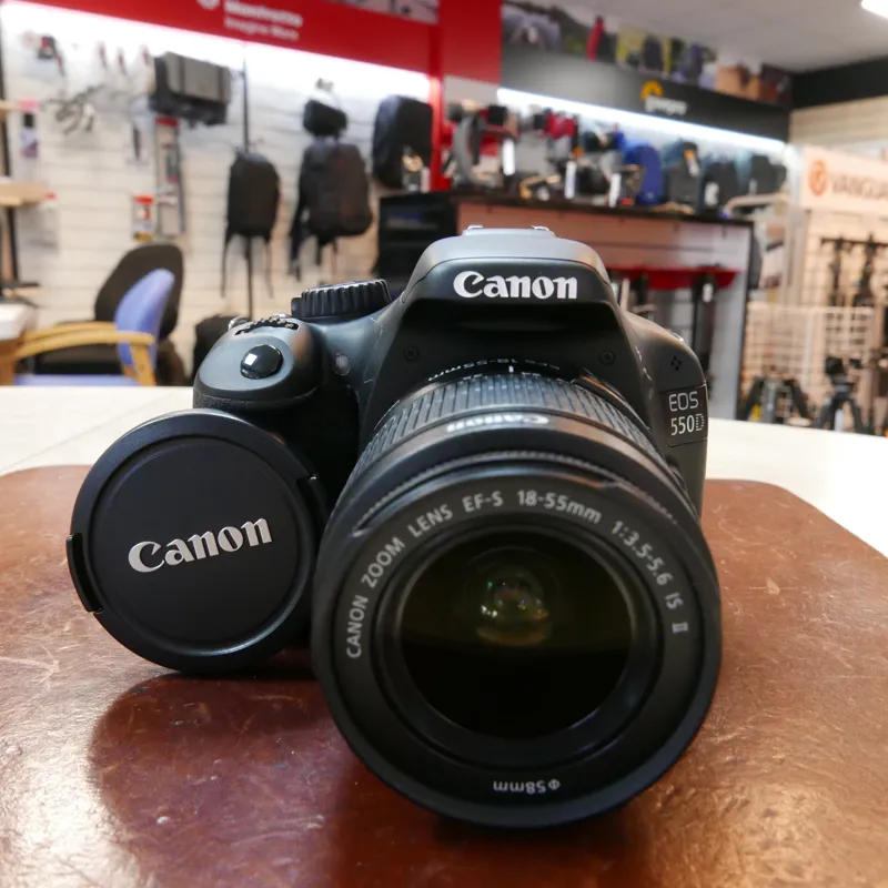 Used Canon 550D + 18-55mm f3.5-5.6 IS II - 290 Actuations - 12 Months Warranty-1