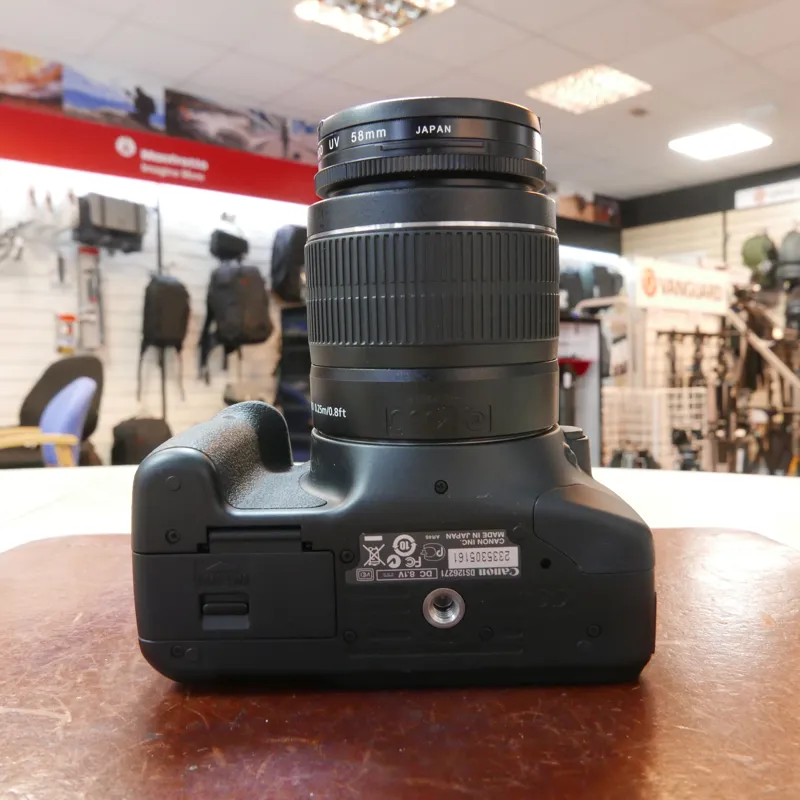 Used Canon 550D + 18-55mm f3.5-5.6 IS II - 290 Actuations - 12 Months Warranty-4