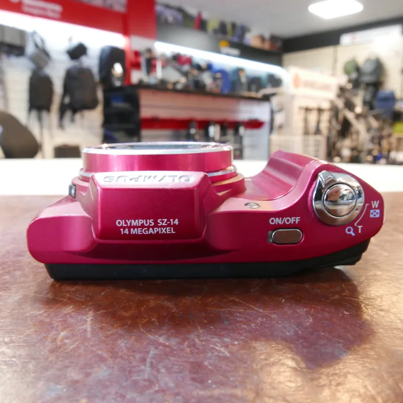 Used Olympus SZ-14 Digital Compact - Red - 12 Months Warranty-2
