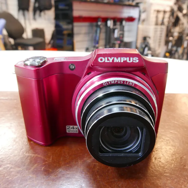 Used Olympus SZ-14 Digital Compact - Red - 12 Months Warranty-3