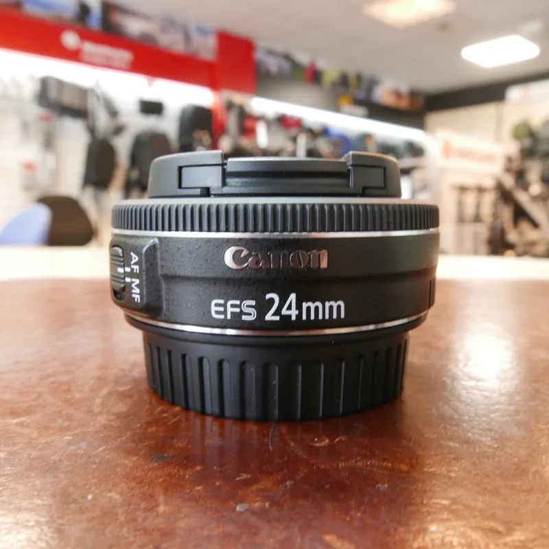 Used Canon EF-S 24mm f2.8 STM - 12 Months Warranty-3