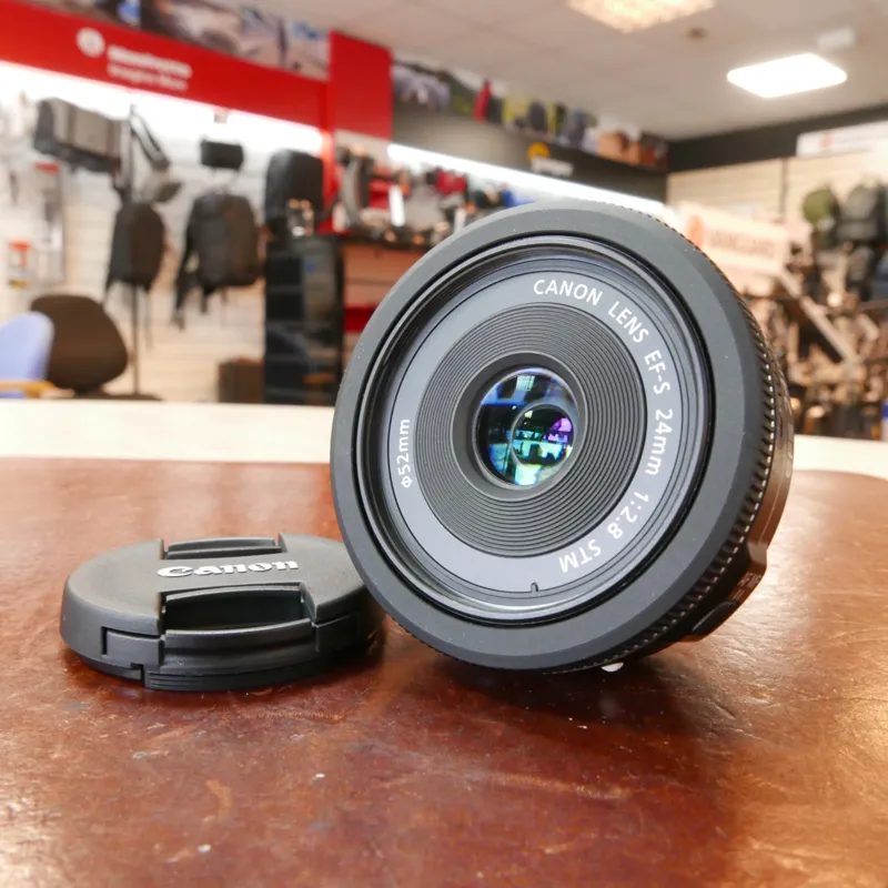 Used Canon EF-S 24mm f2.8 STM - 12 Months Warranty-1