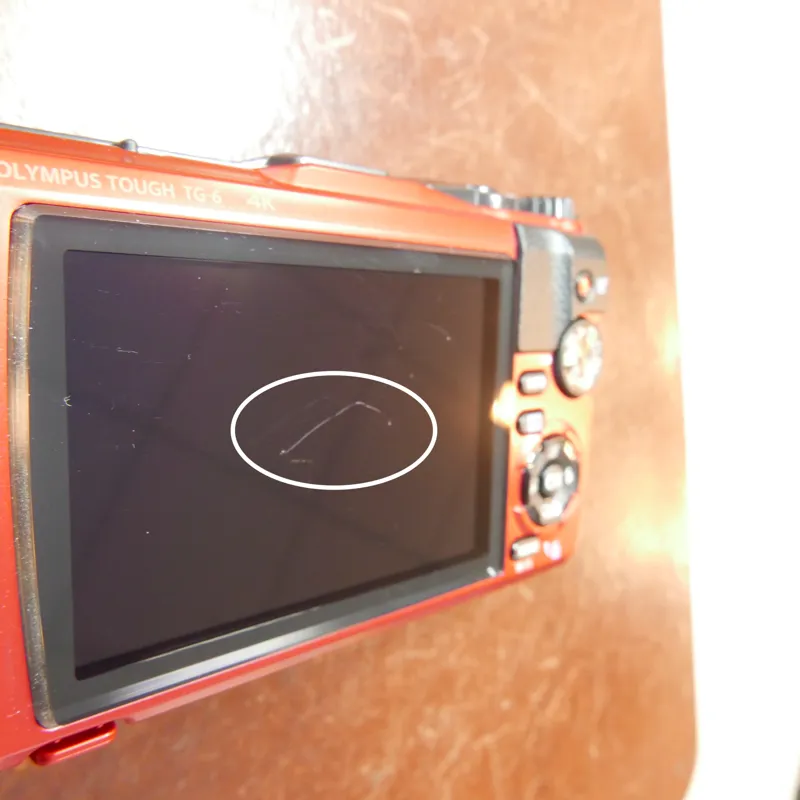 Used Olympus Tough TG-6 Digital Compact - Red - 12 Months Warranty-3