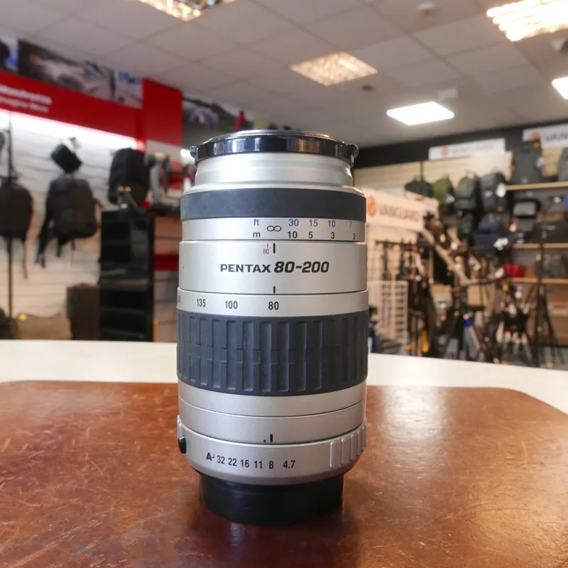 Used Pentax FA 80-200mm f4.7-5.6 - Silver - 12 Months Warranty