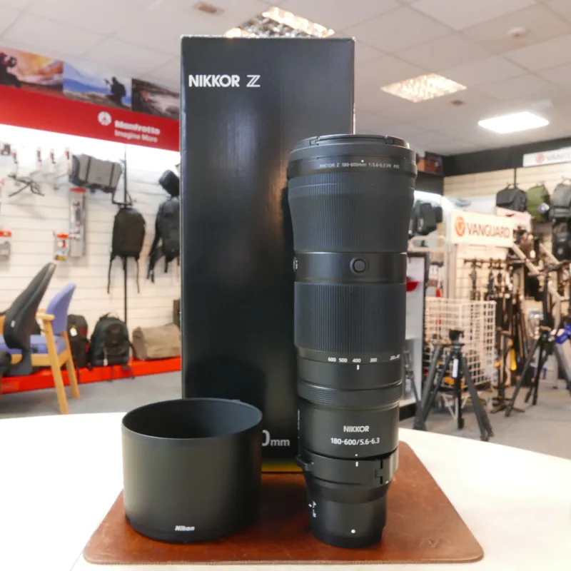 Used Nikon Z 180-600mm f5.6-6.3 - 12 Months Warranty