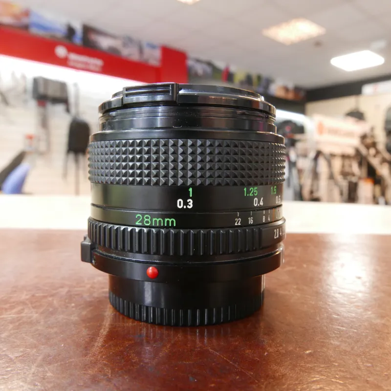 Used Canon FD 28mm f2.8 - 12 Months Warranty-1