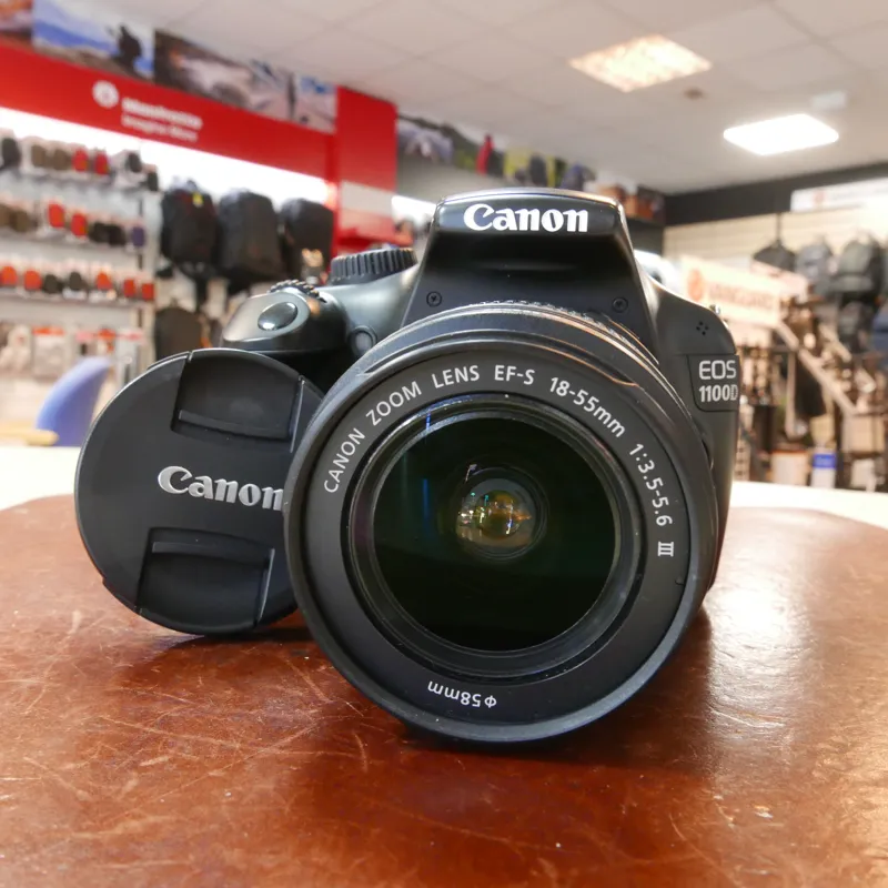Used Canon 1100D + 18-55mm 3.5-5.6 III - 2083 Actuations - 12 Months Warranty-1