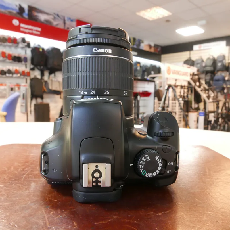 Used Canon 1100D + 18-55mm 3.5-5.6 III - 2083 Actuations - 12 Months Warranty-3