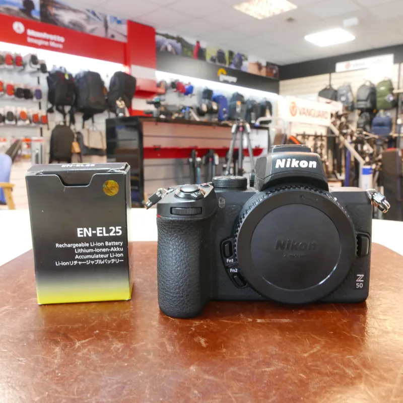 Used Nikon Z50 Body - 8323 Actuations - 12 Months Warranty