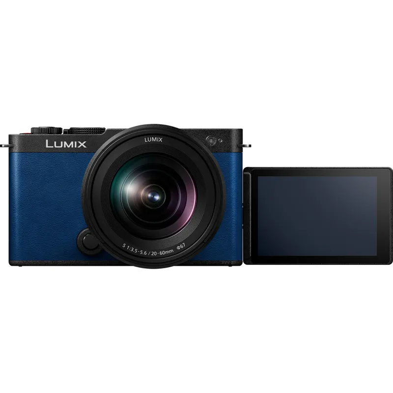 Panasonic Lumix S9 Camera Body With 20-60mm f3.5-5.6 Lens in Blue-1