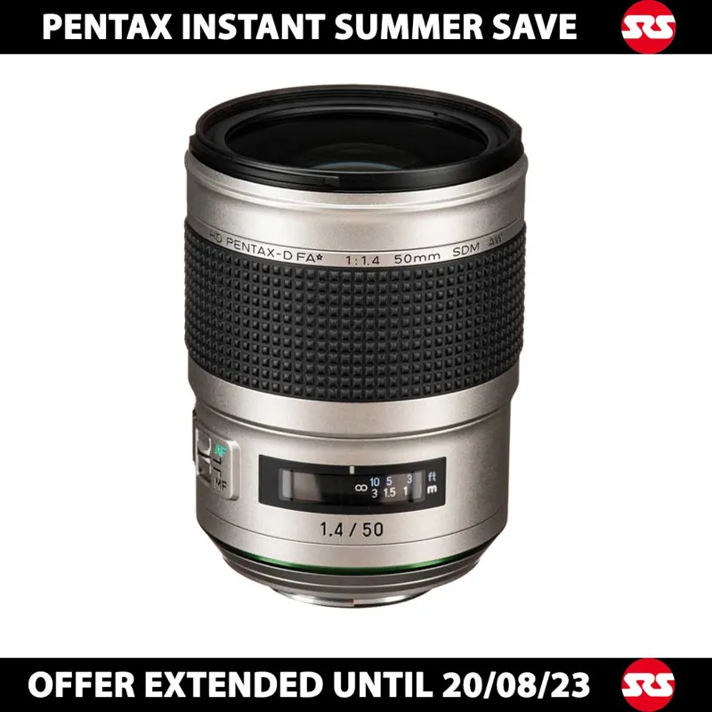 pentax lens range