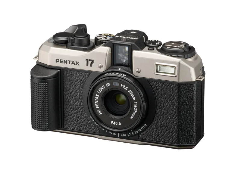 Pentax 17 Dark Silver 35mm Film Camera - WINTER FREE FILM OFFER!-1