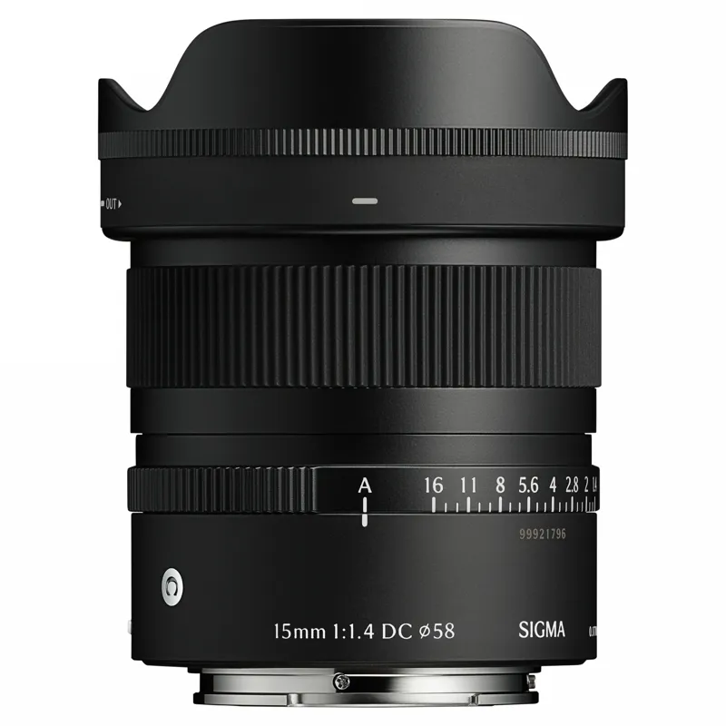 Sigma 15mm f1.4 DC Contemporary Lens for Fujifilm X Mount - PRE ORDER DEPOSIT