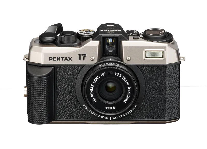 Pentax 17 Dark Silver 35mm Film Camera - WINTER FREE FILM OFFER!-2
