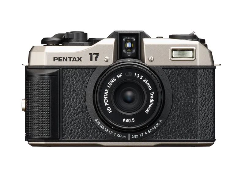 Pentax 17 Dark Silver 35mm Film Camera - WINTER FREE FILM OFFER!-3
