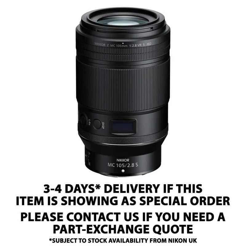 Nikon Nikkor Z MC 105mm f2.8 VR S Lens