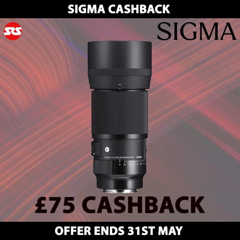 Sigma 105mm f2.8 Macro DG DN Art Lens for L Mount - CASHBACK!