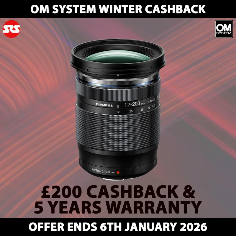 Olympus M.Zuiko Digital ED 12-200mm F3.5-6.3 Lens - CASHBACK AND FIVE YEARS WARRANTY!